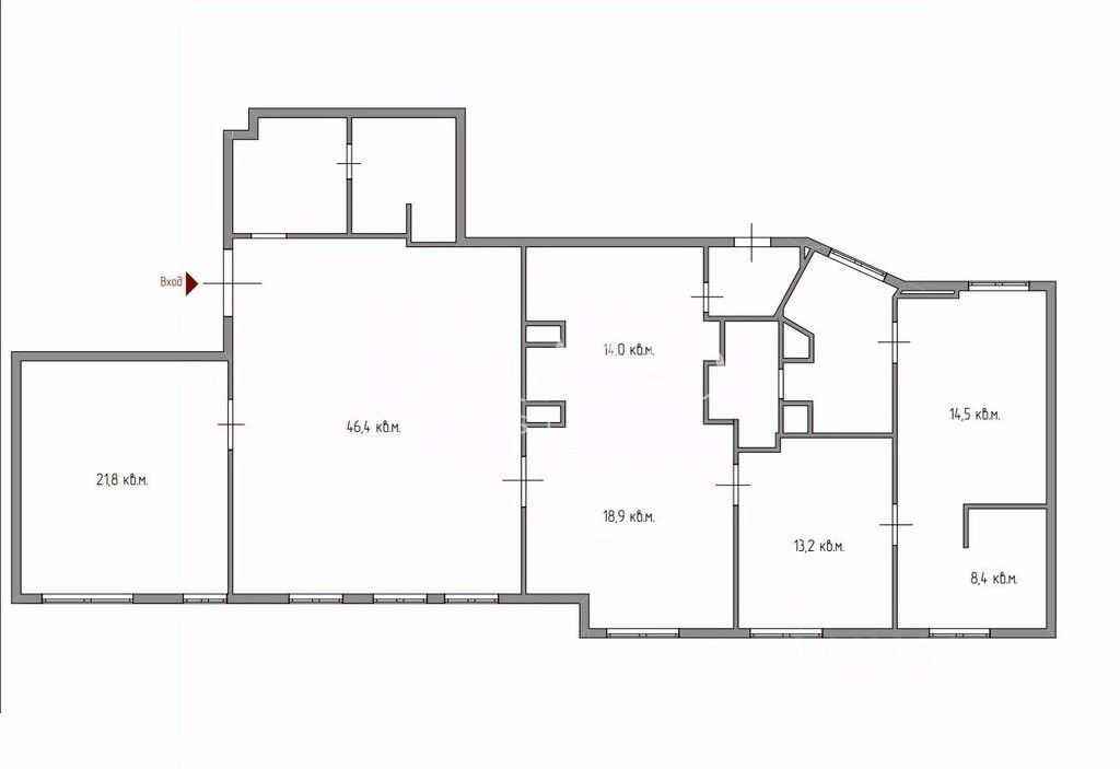 4-комнатная квартира, 161,6 м² — фотография 2