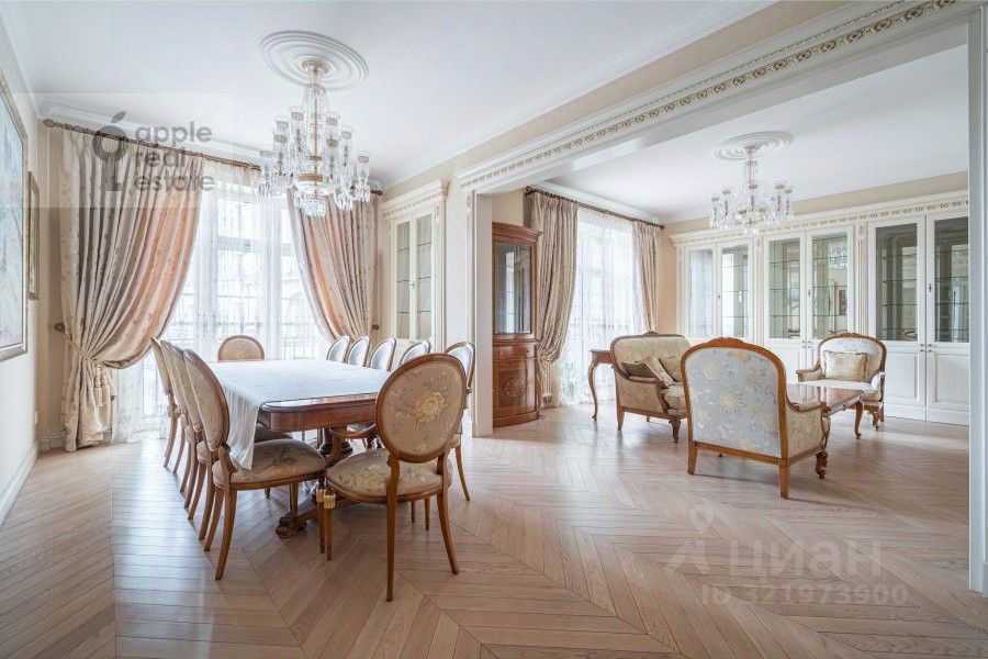 3-комнатная квартира, 173 м²