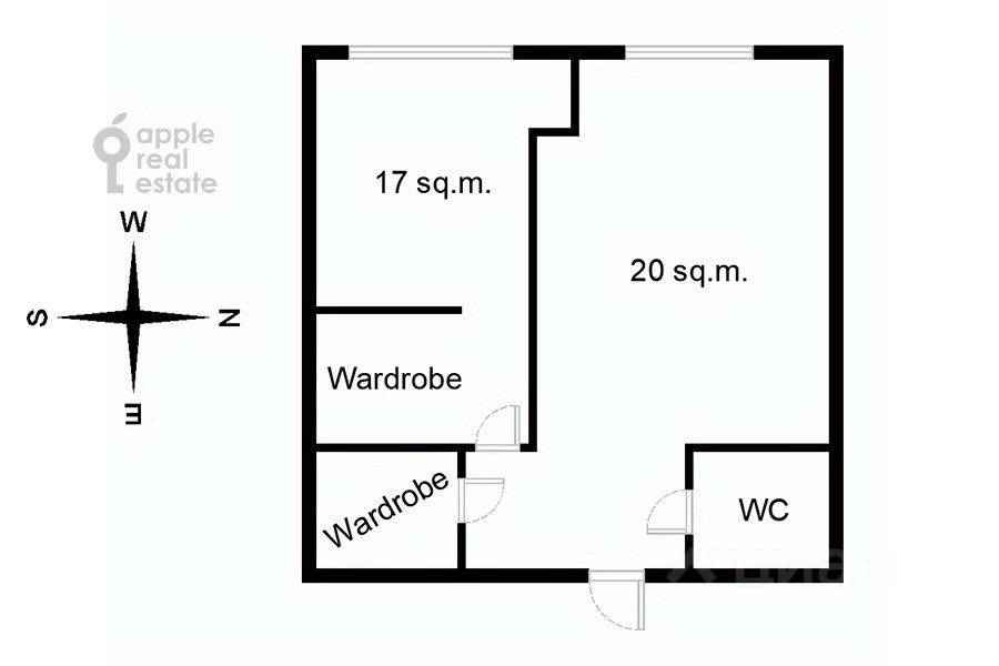 2-комнатная квартира, 45 м² — фотография 2