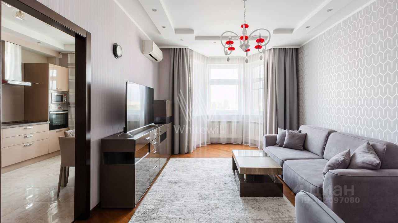 3-комнатная квартира, 109 м² — фотография 2