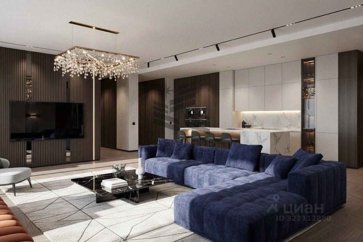 4-комнатная квартира, 140 м²