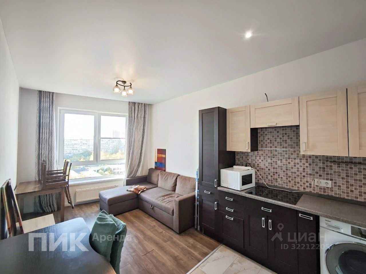 1-комнатная квартира, 37 м²