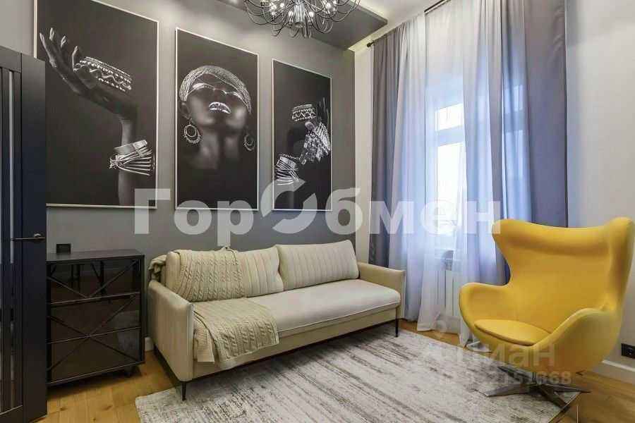 3-комнатная квартира, 66 м² — фотография 3