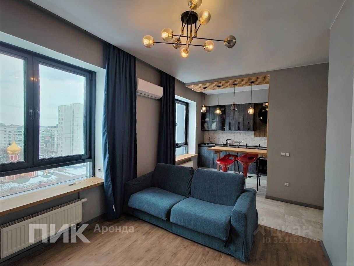 1-комнатная квартира, 37 м² — фотография 2