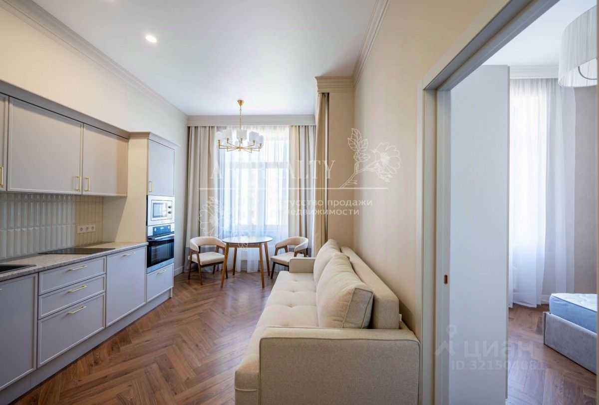 1-комнатная квартира, 39 м² — фотография 3
