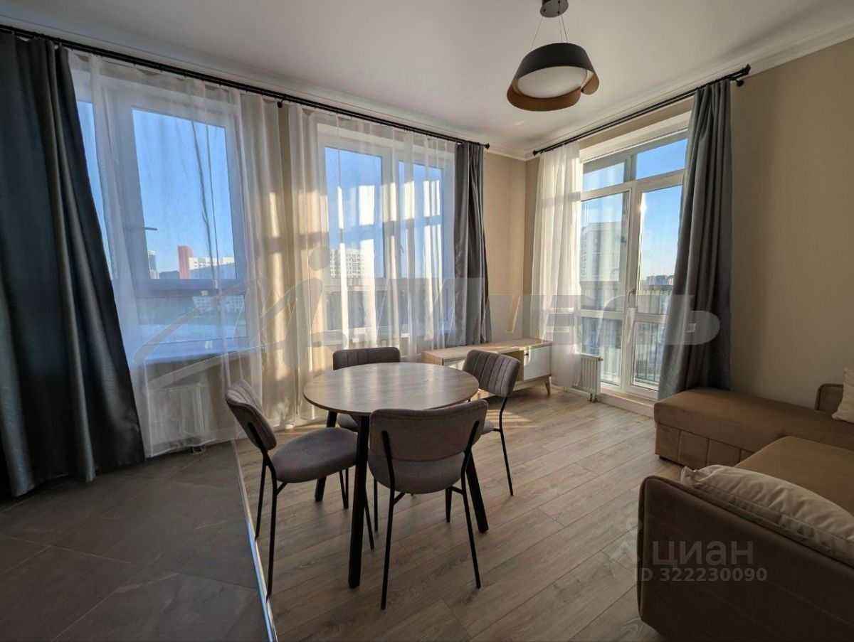 3-комнатная квартира, 60 м²