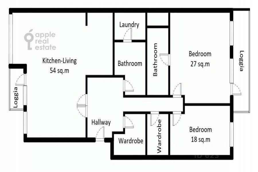 3-комнатная квартира, 157 м² — фотография 2