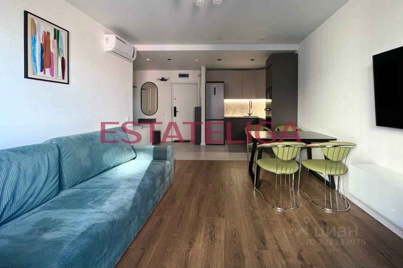 1-комнатная квартира, 45 м²