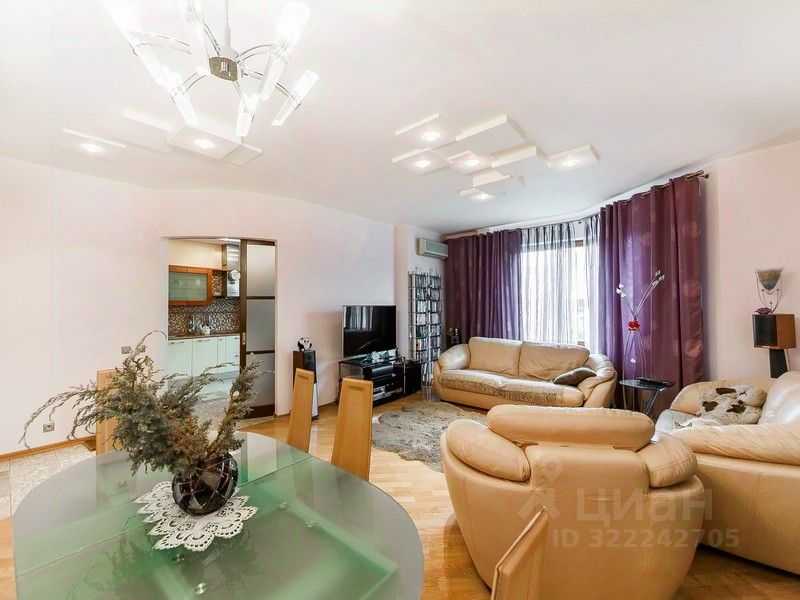3-комнатная квартира, 125 м²