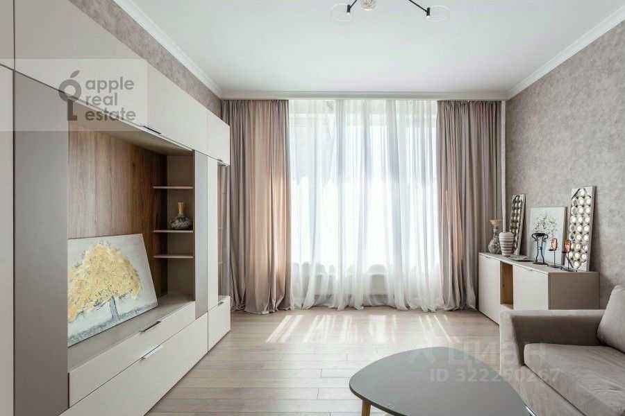 3-комнатная квартира, 93 м²