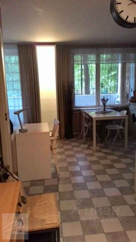 1-комнатная квартира, 33,2 м²