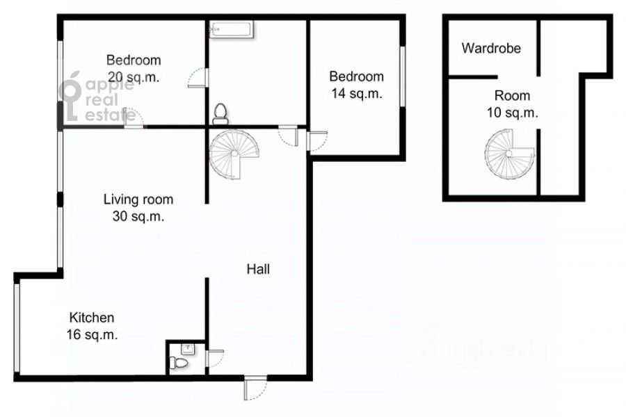 3-комнатная квартира, 121 м² — фотография 2