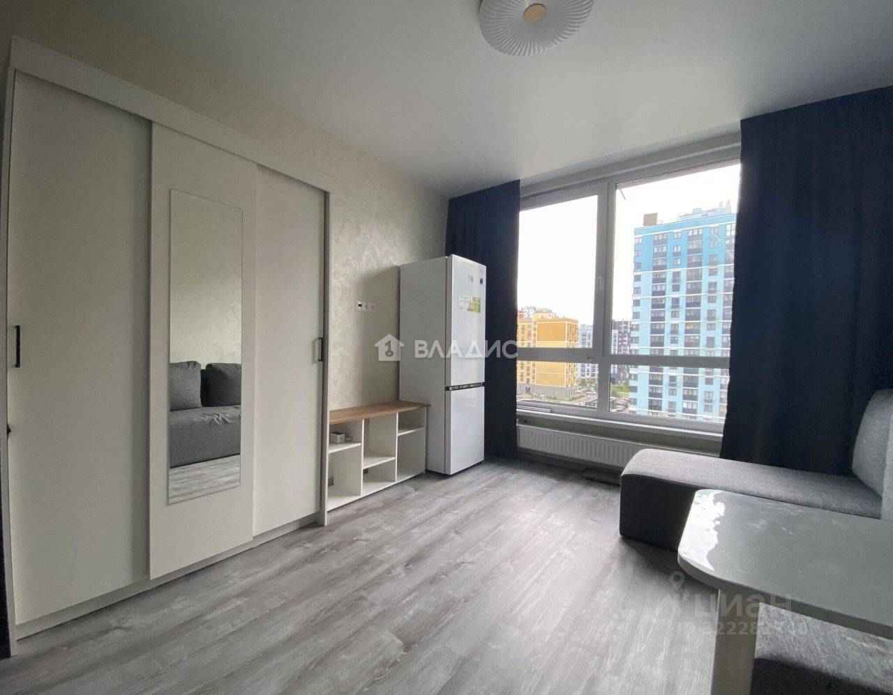 1-комнатная квартира, 21,4 м²