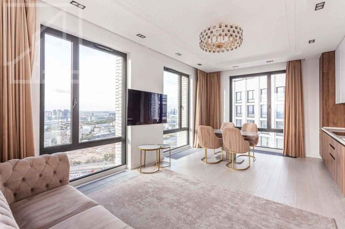 3-комнатная квартира, 90 м²