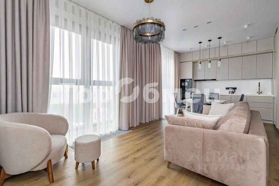 2-комнатная квартира, 55 м²
