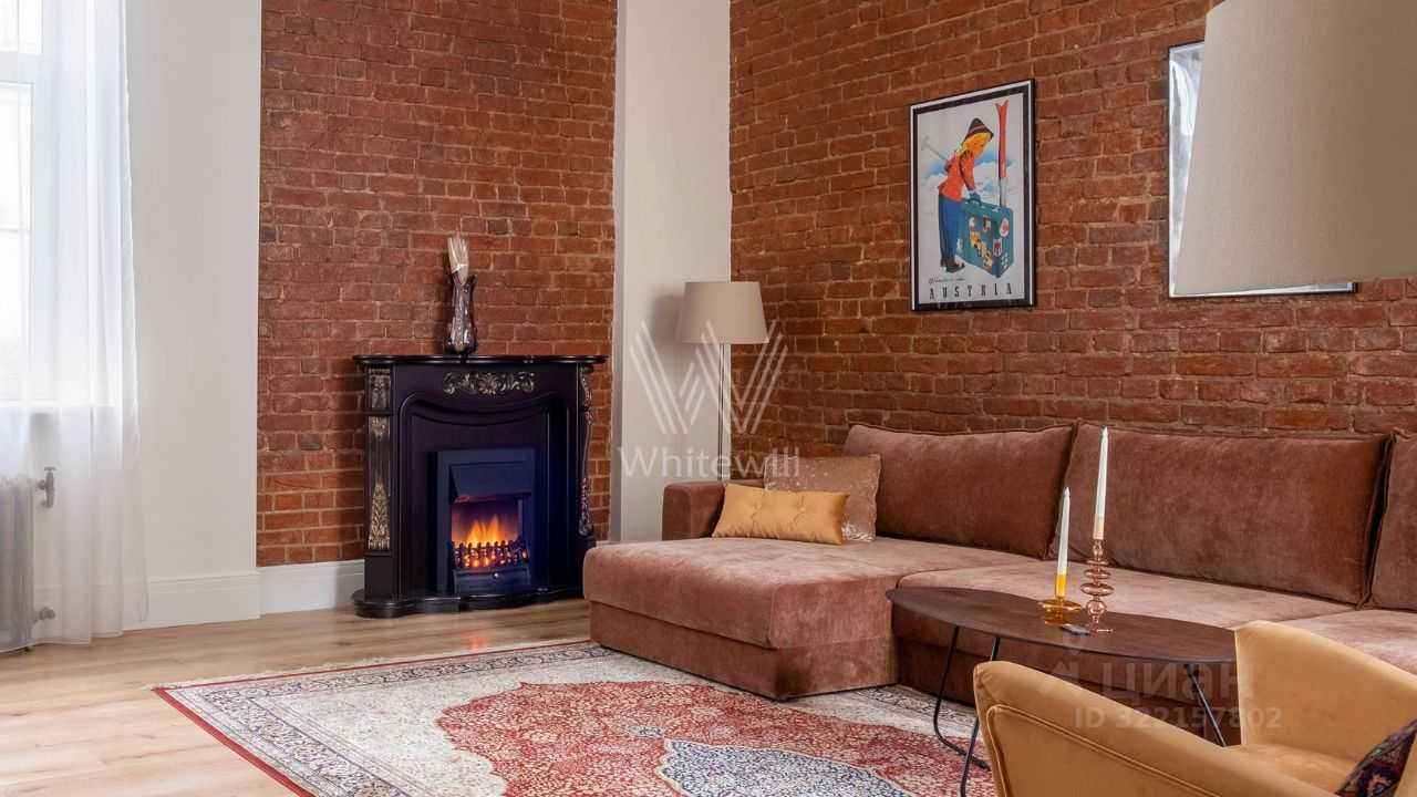 3-комнатная квартира, 121 м²