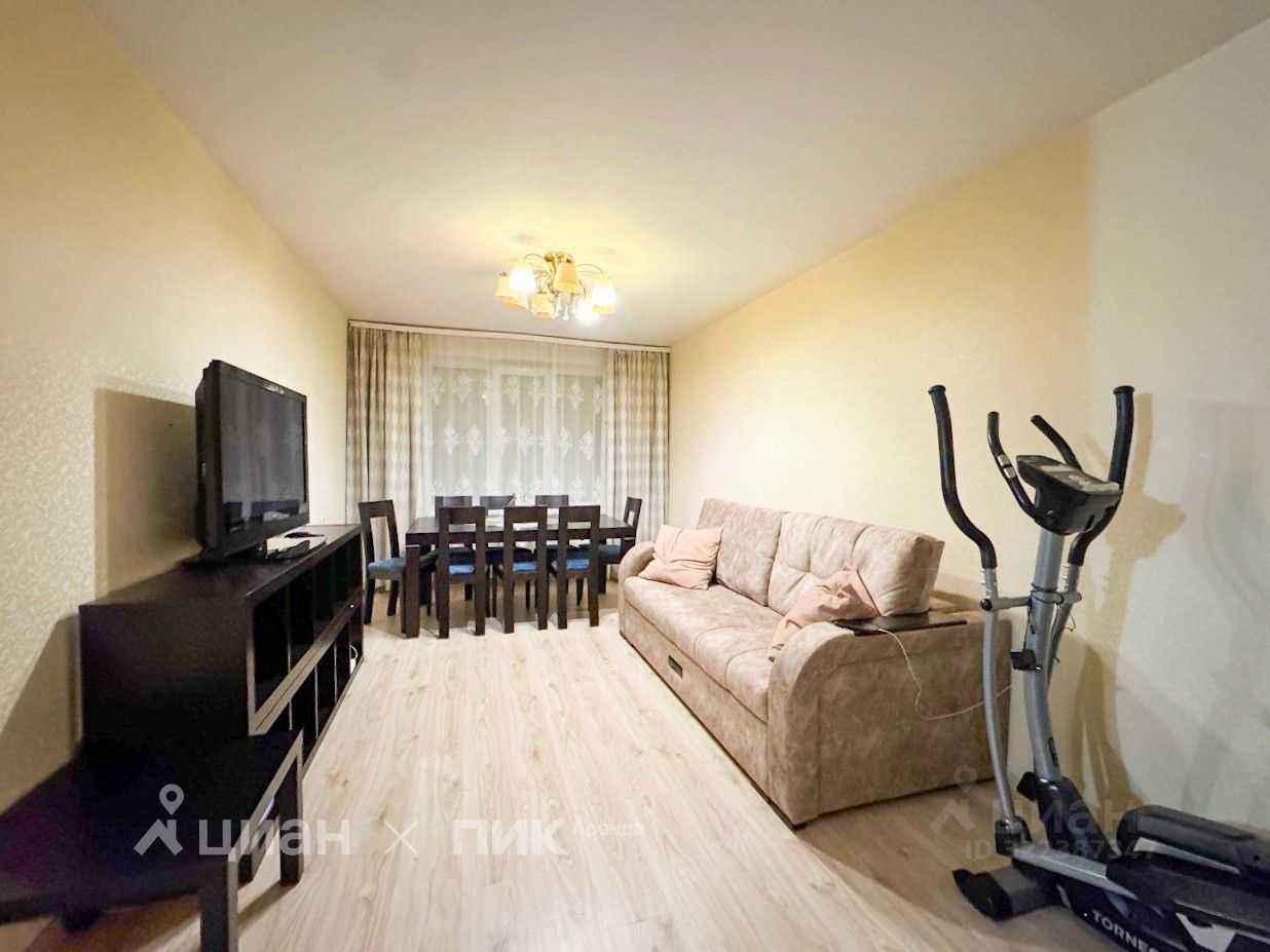 3-комнатная квартира, 58,7 м²