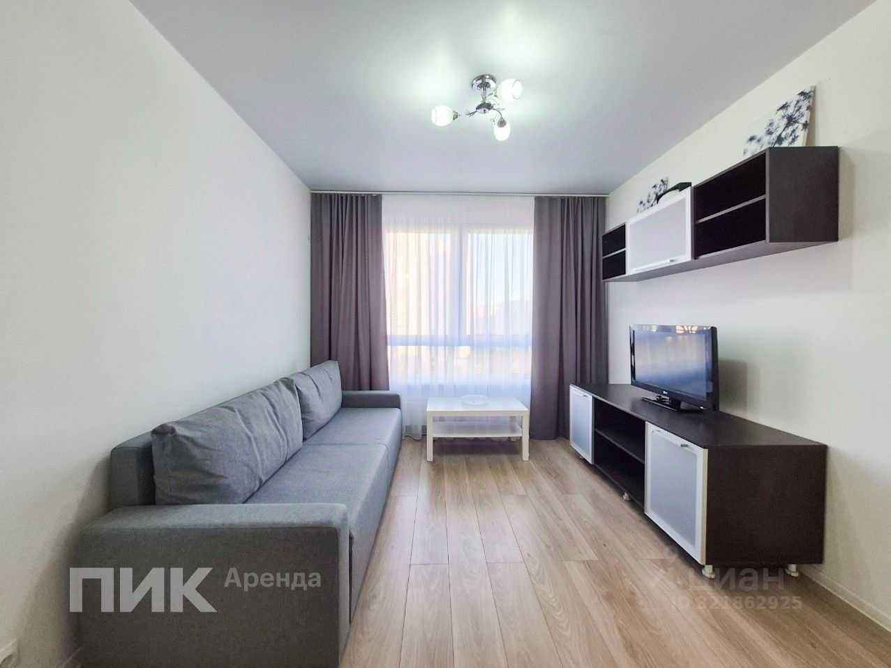 1-комнатная квартира, 38,6 м²