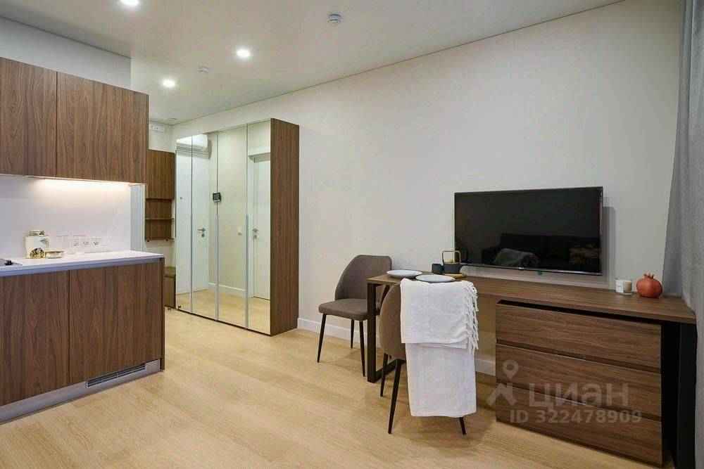 1-комнатная квартира, 27 м²
