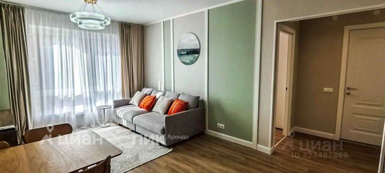 2-комнатная квартира, 57,8 м² — фотография 2