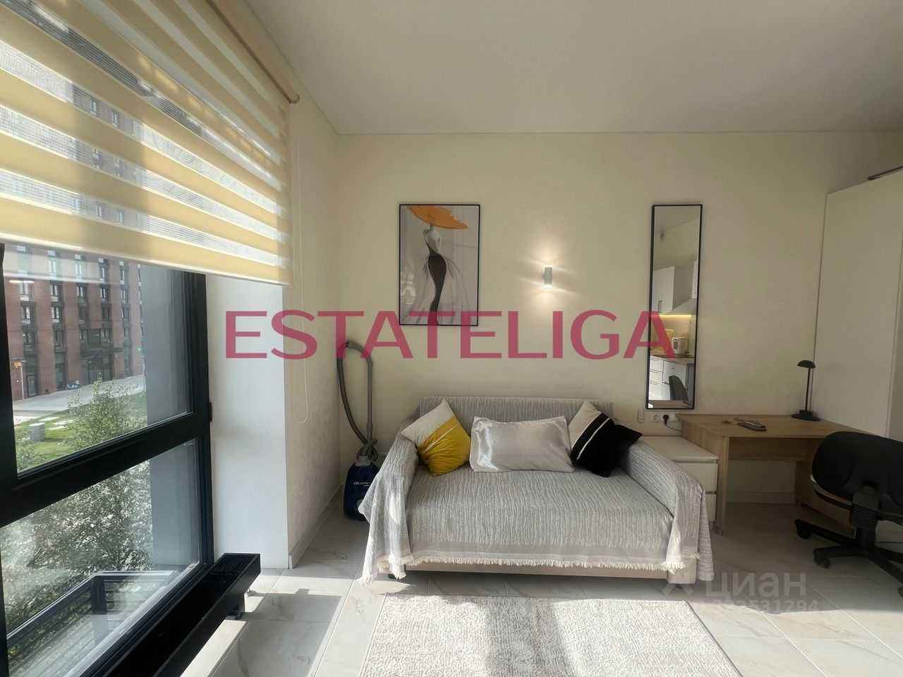 1-комнатная квартира, 24,4 м²