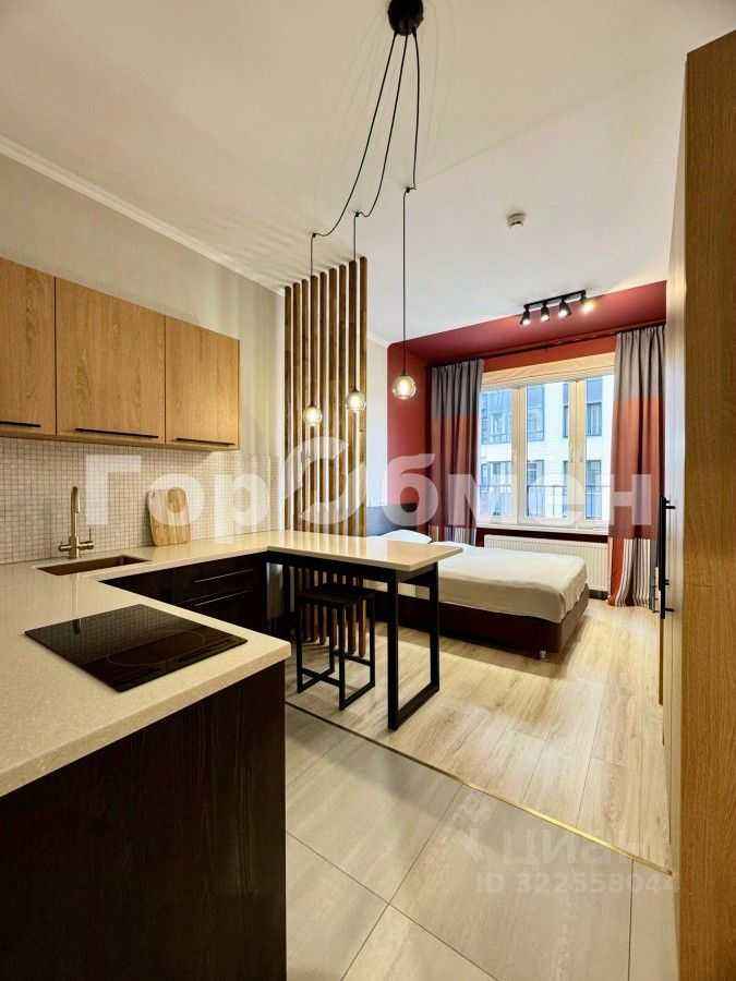 1-комнатная квартира, 22,3 м²