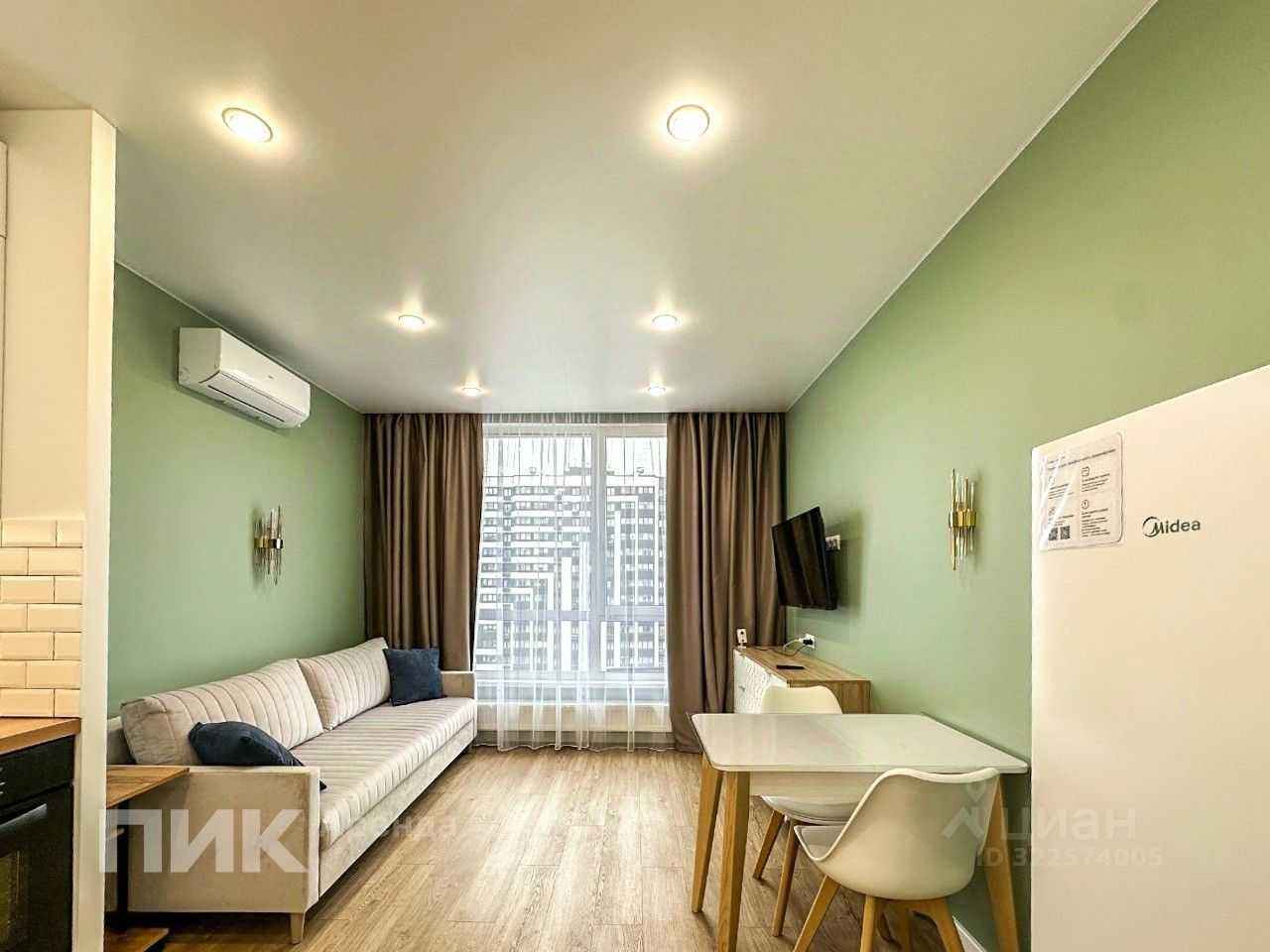 1-комнатная квартира, 21 м²