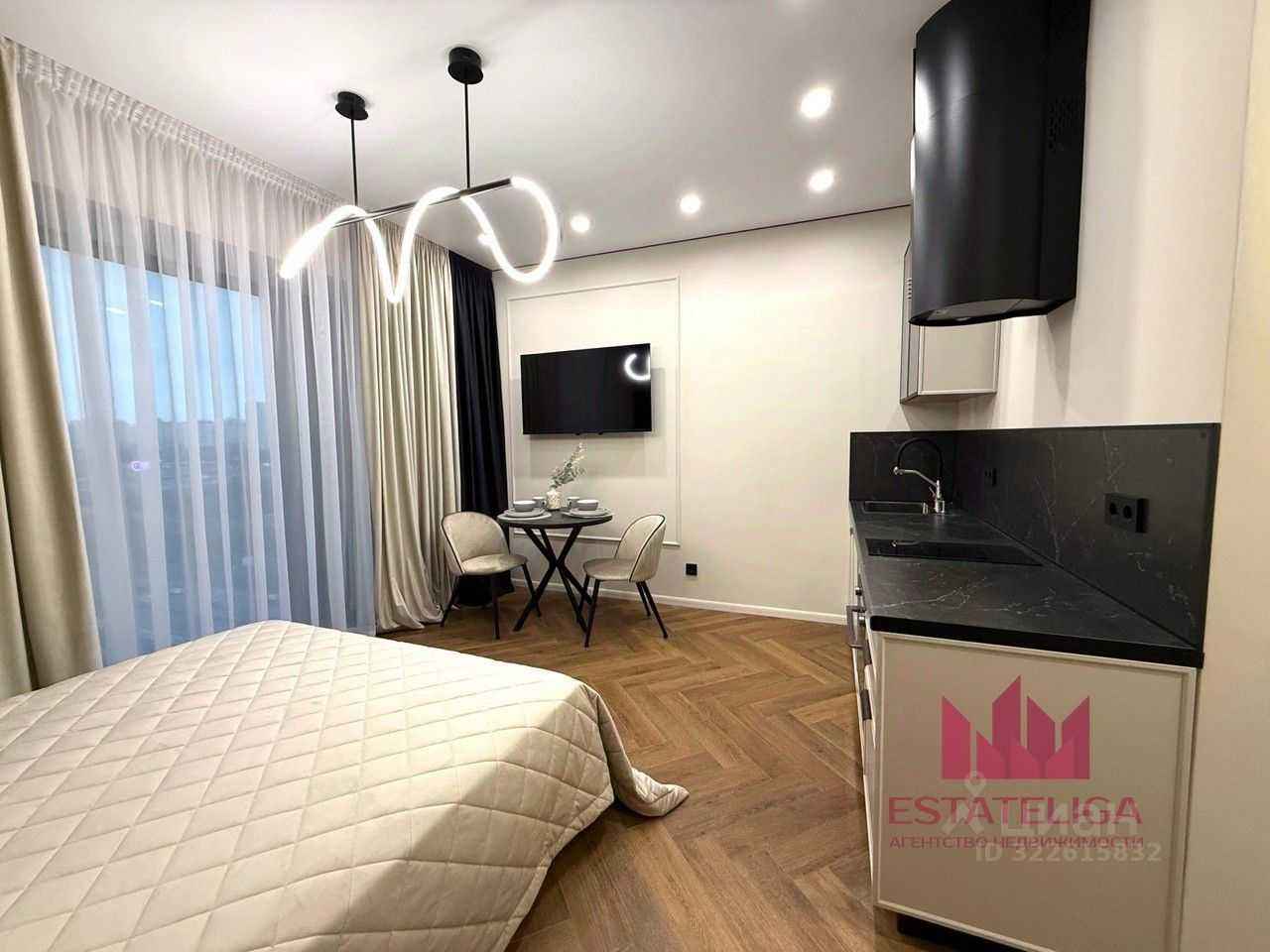 1-комнатная квартира, 27,1 м² — фотография 3