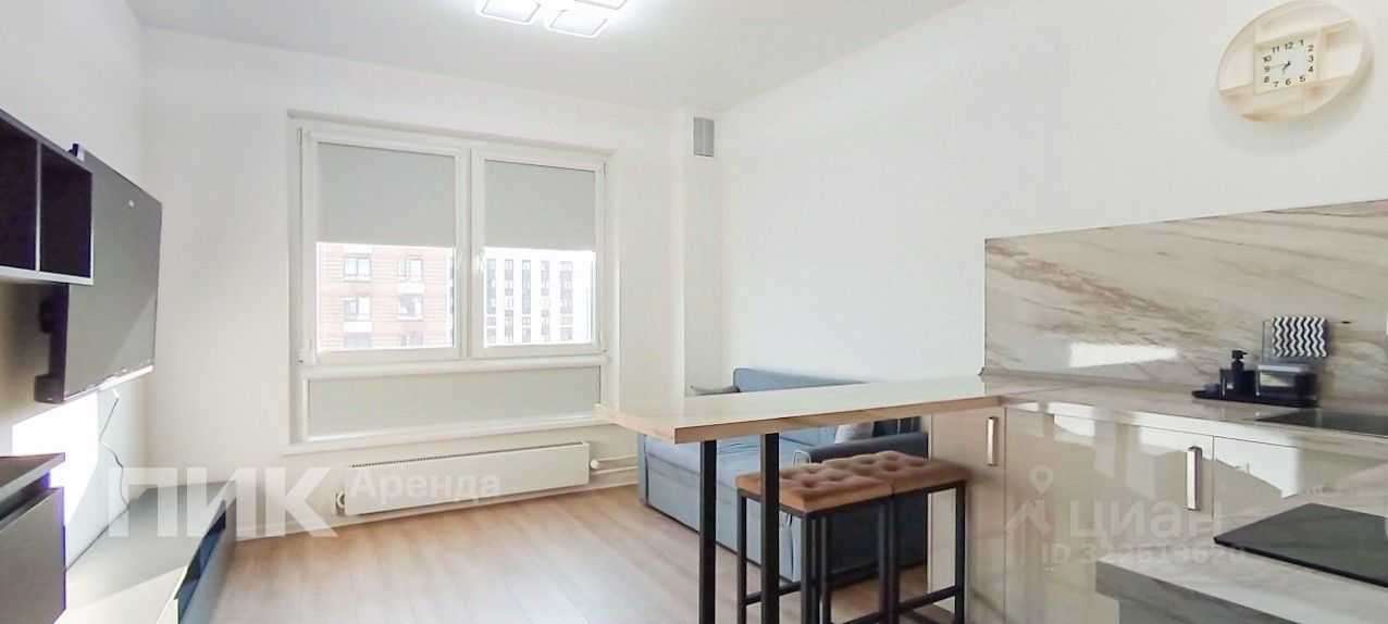 1-комнатная квартира, 19,7 м²