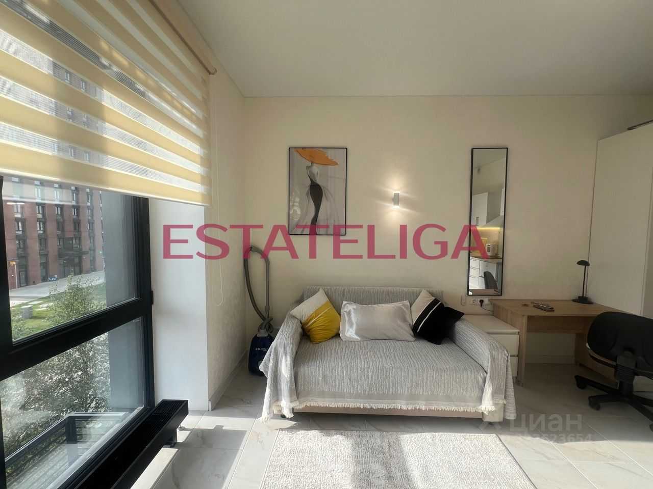 1-комнатная квартира, 24,4 м²