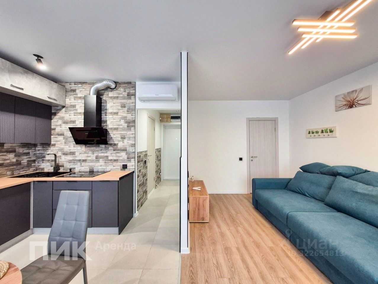 1-комнатная квартира, 33,7 м² — фотография 3