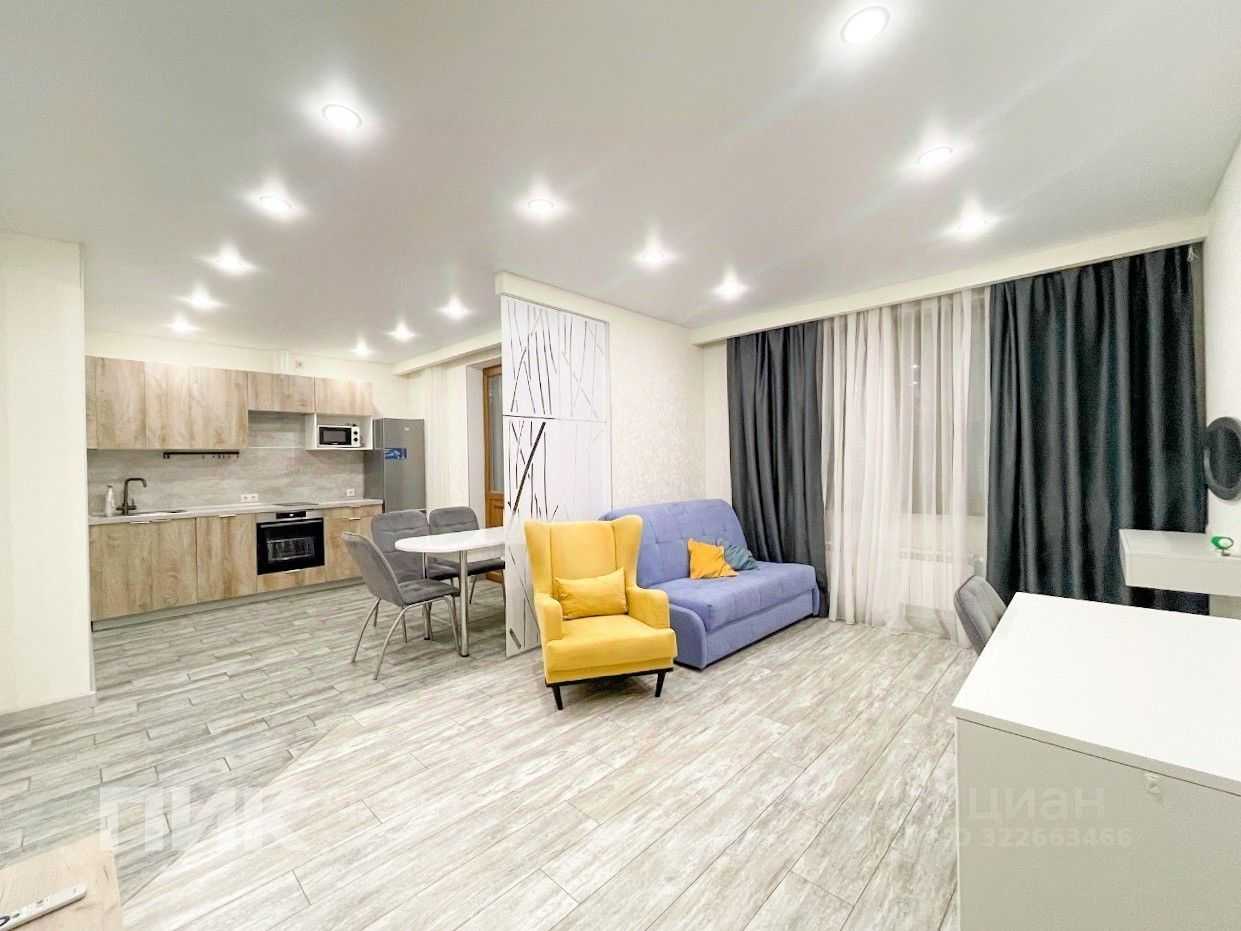 1-комнатная квартира, 39,6 м²