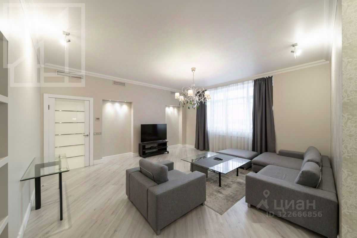 3-комнатная квартира, 120 м²