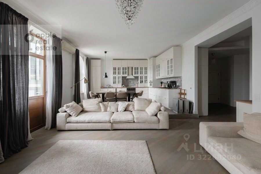 3-комнатная квартира, 119 м² — фотография 2