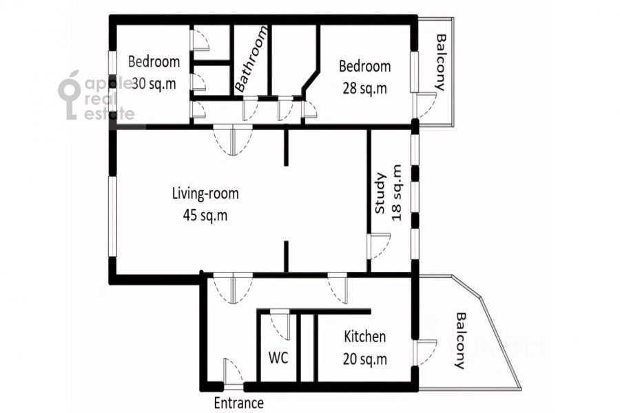 4-комнатная квартира, 241 м² — фотография 2