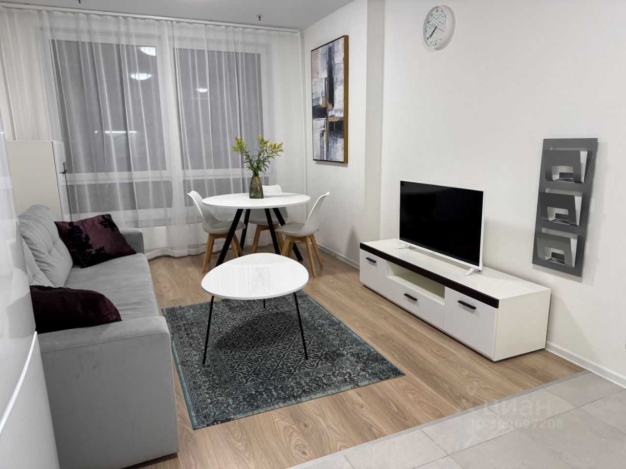2-комнатная квартира, 45,7 м²