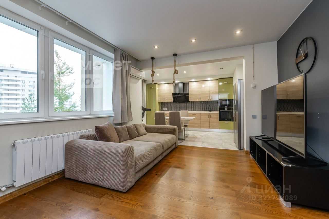 4-комнатная квартира, 125,9 м²