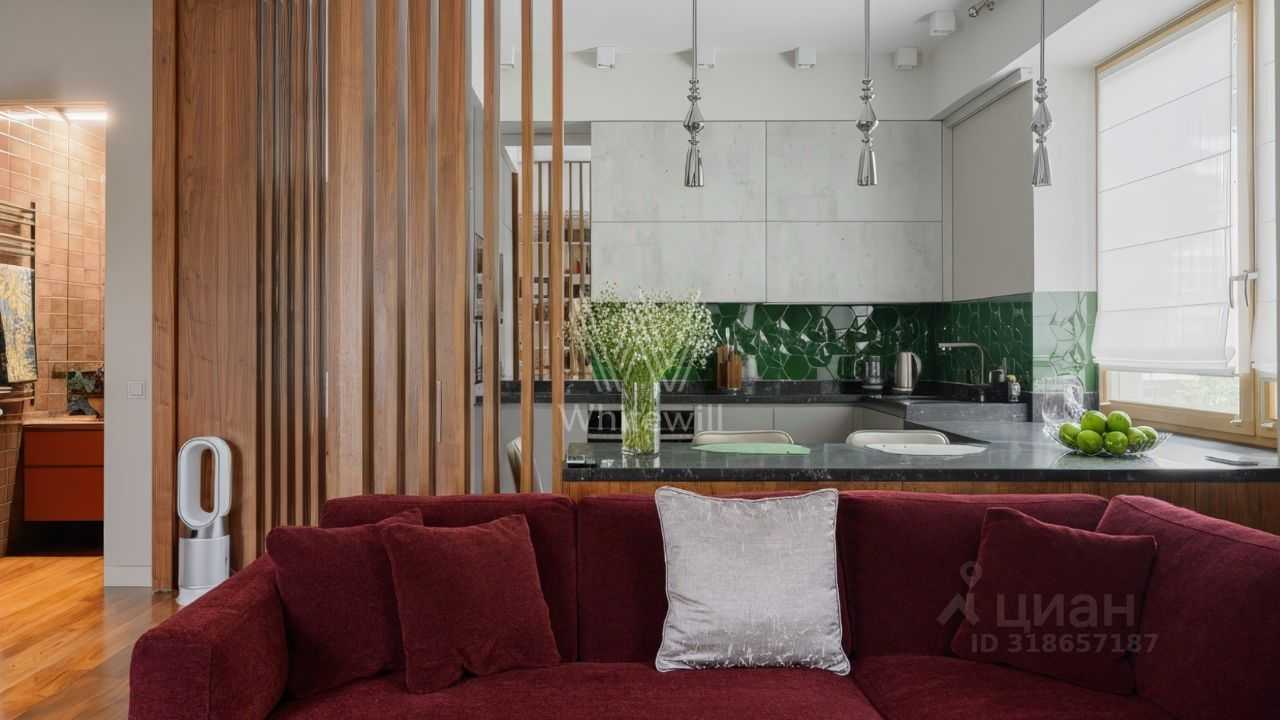 2-комнатная квартира, 70 м² — фотография 3
