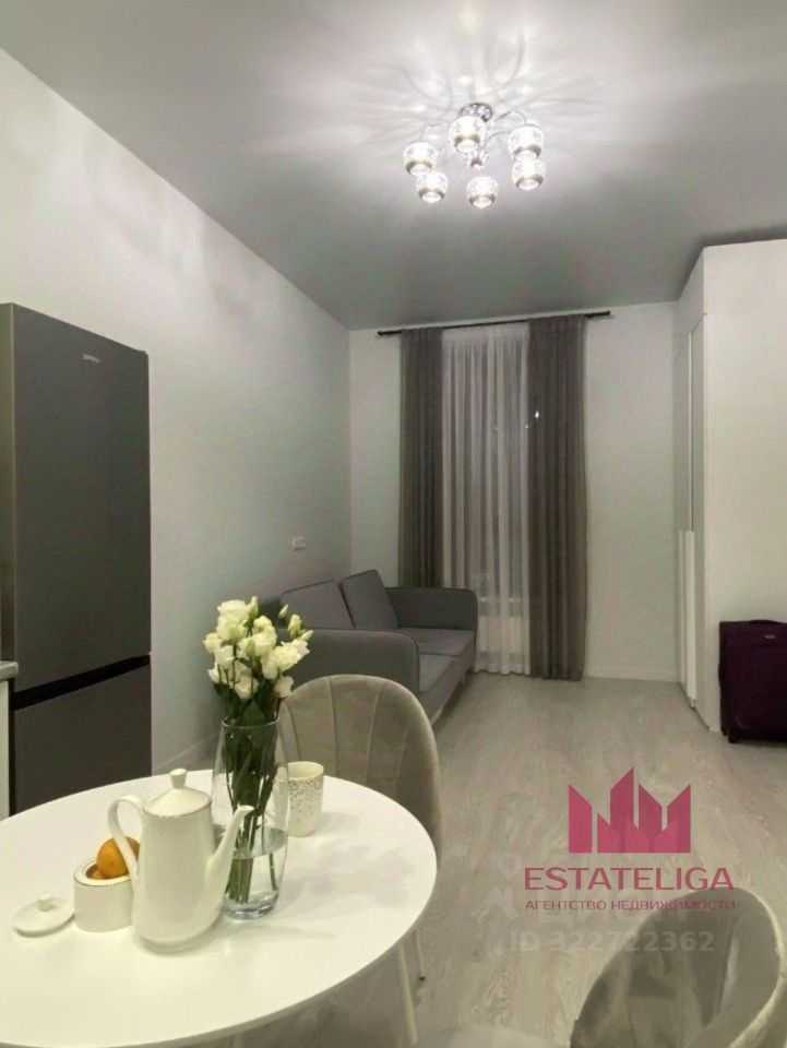 1-комнатная квартира, 27,2 м² — фотография 2