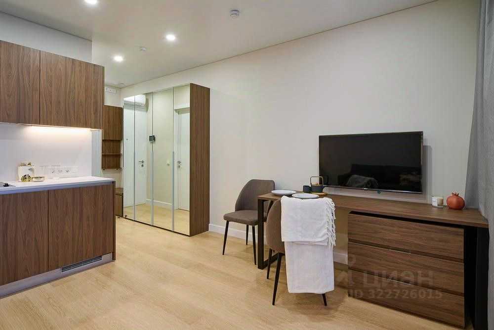 1-комнатная квартира, 27 м²