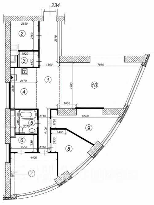 4-комнатная квартира, 128,5 м² — фотография 2