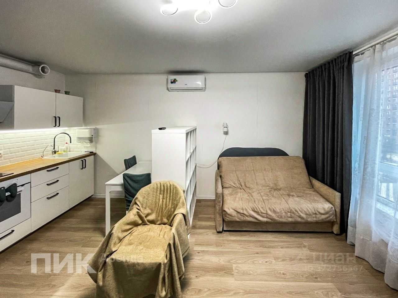 1-комнатная квартира, 25,8 м² — фотография 3