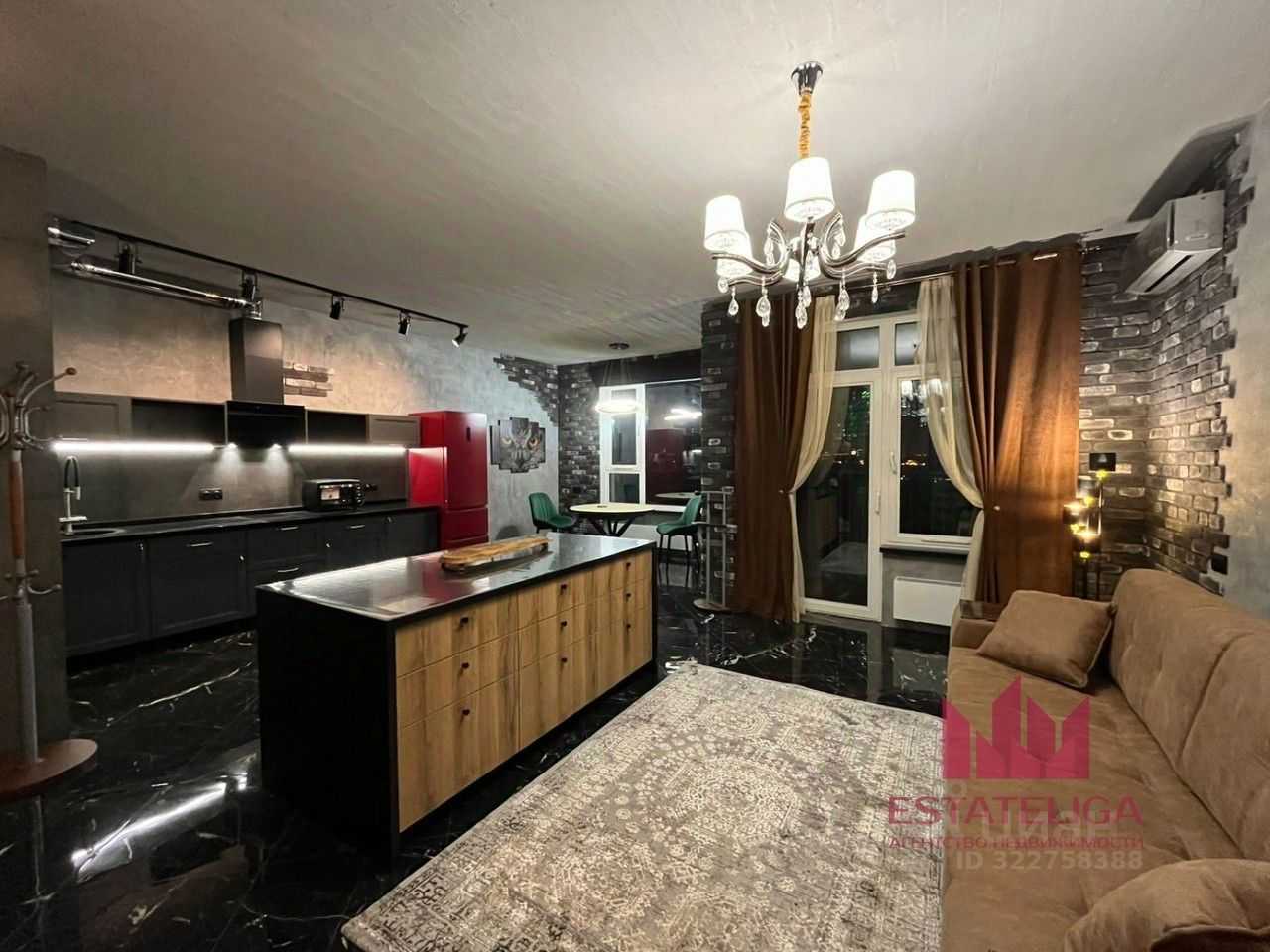 1-комнатная квартира, 46 м²