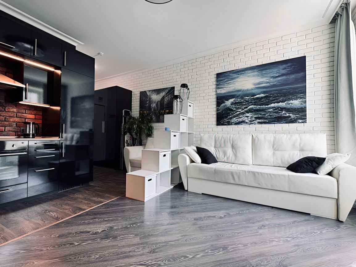 1-комнатная квартира, 35 м²