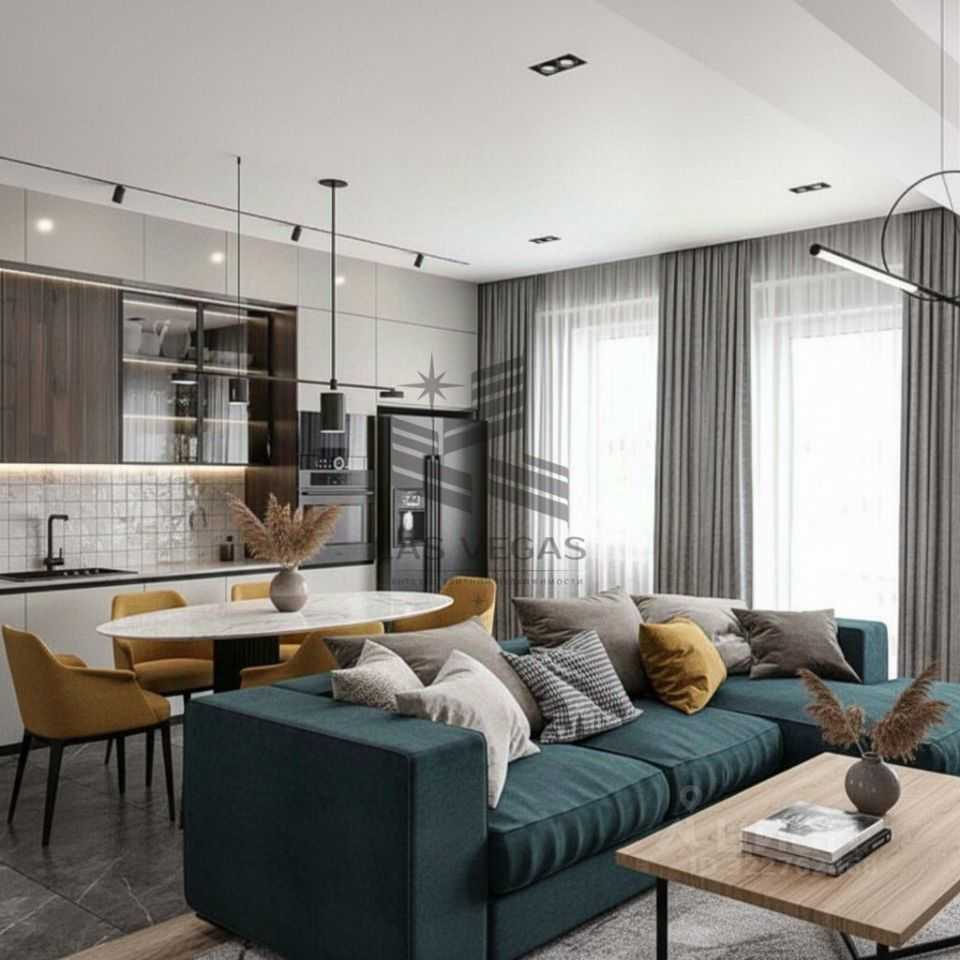 4-комнатная квартира, 134 м²