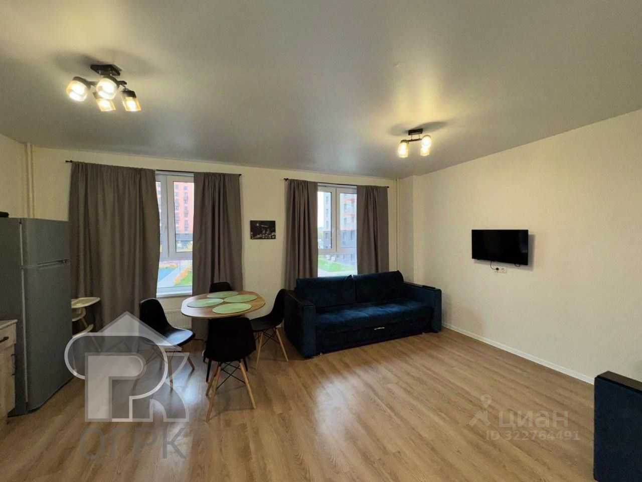 3-комнатная квартира, 68,1 м²
