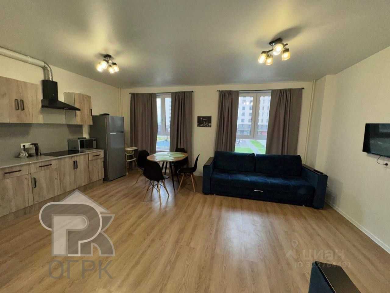 3-комнатная квартира, 68,1 м² — фотография 2