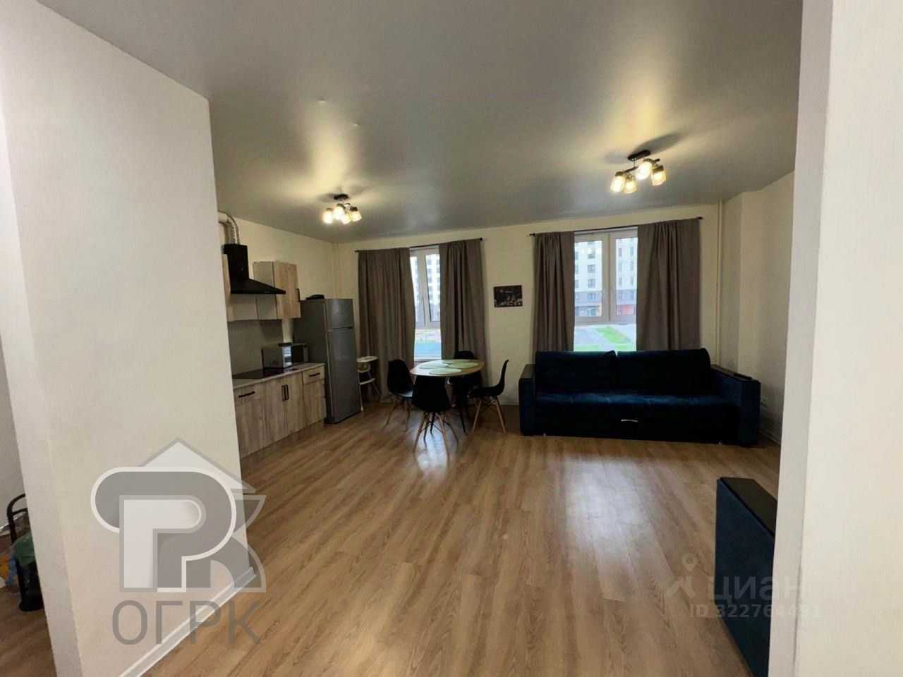 3-комнатная квартира, 68,1 м² — фотография 3