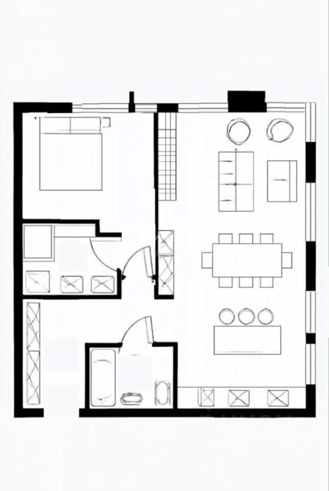 2-комнатная квартира, 71 м² — фотография 2