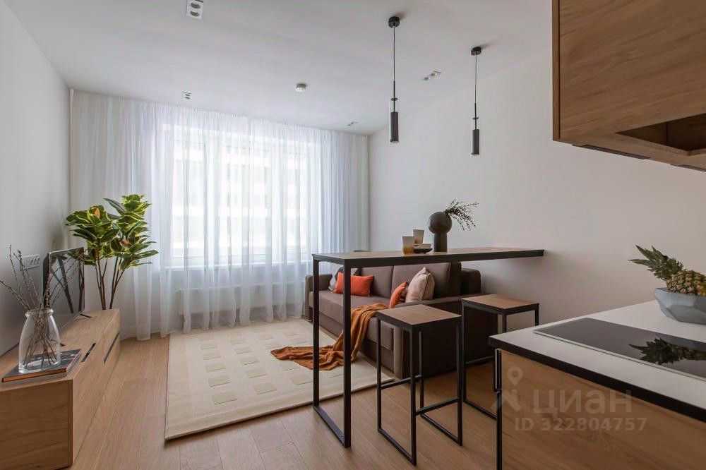 1-комнатная квартира, 23 м²